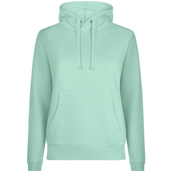 Sudadera Orgánica Capucha Mujer Frontal